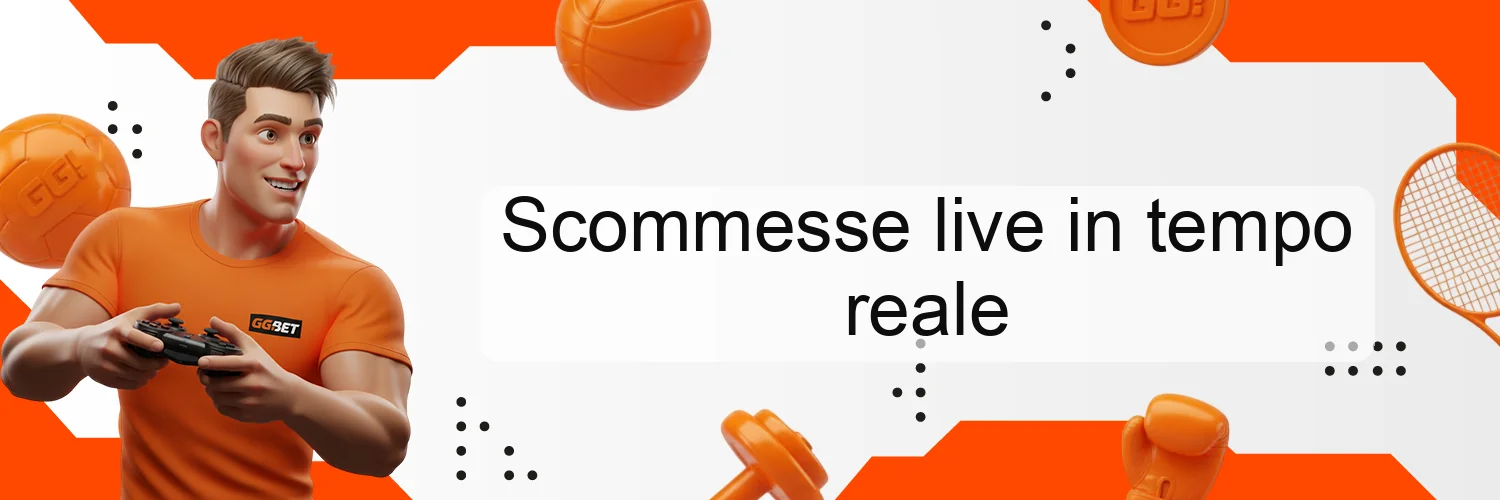 Scommesse live in tempo reale